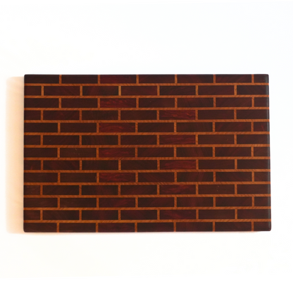 Brick Wall End Grain Cutting Board