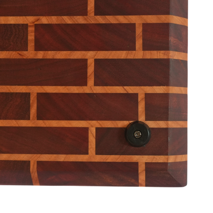 Brick Wall End Grain Cutting Board