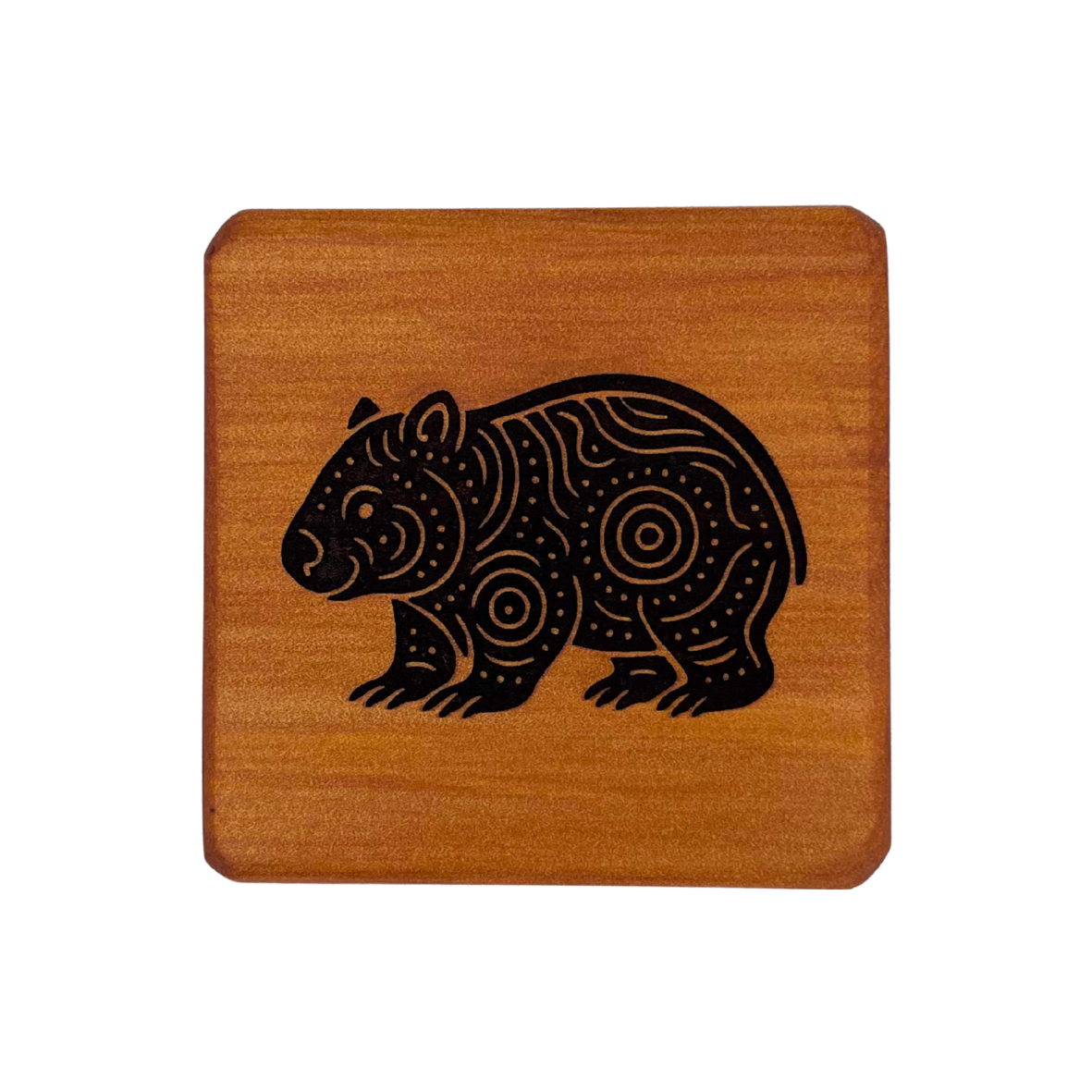 Aboriginal Art Inspired Animal Coaster